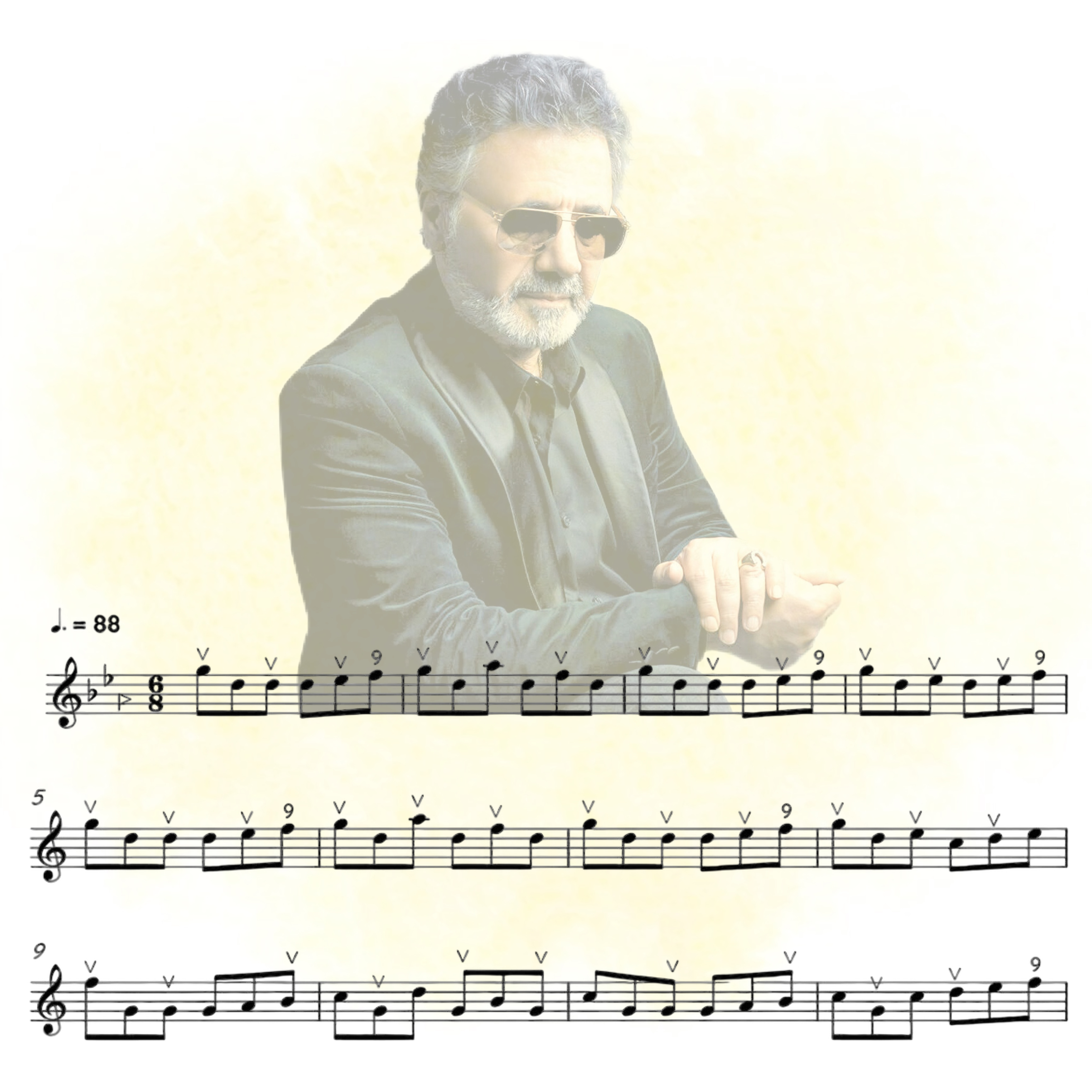 معین - ترمه و اطلس - مبتدی (موزیک همراهی)